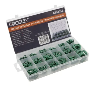 GROSLEY (O‑ring) Sandariklių Rinkinys – 420 vnt., Žali